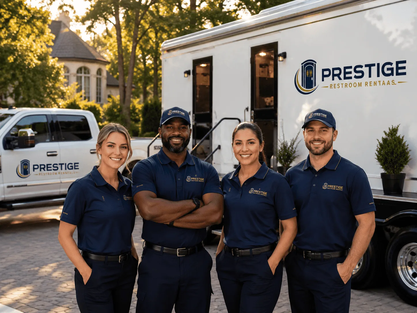 Trusted Luxury Portable Restrooms company in Crescent, IA